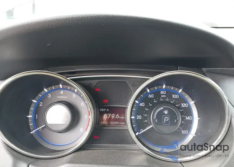 2013 Hyundai Sonata Gls z USA, uszkodzony, nr VIN 5NPEB4AC6DH677045